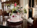 Teapot of flowers